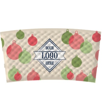 dws-dc-ornaments Dimpled Kraft Sleeve Cafe Flannel